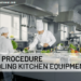 Safety Procedure in handling Kitchen Equipment - Hospitality Connaisseur
